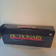 Vintage Milton Bradley Pictionary Game 1993 Golden Games ...