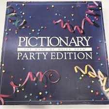 Pictionary Party Edition Board Game 1989 Vintage Rare | eBay