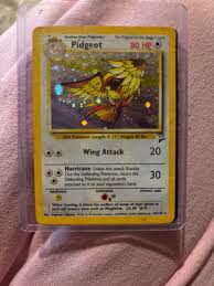 Pokémon TCG Pidgeot Base Set 2 14/130 Holo Unlimited Holo ...