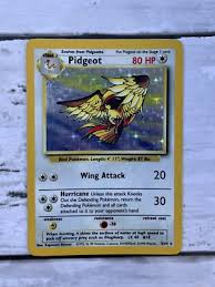 Pidgeot Jungle Set 8/64 No Symbol Error Pokemon WOTC ...