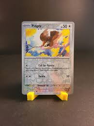 Pidgey 151 Reverse Holo Pokemon Card | Mercari