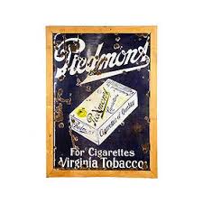 Piedmont Cigarettes Porcelain Sign