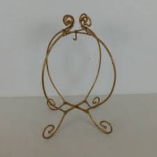 Pier 1 Imports Ornament Holder Gold Tone Original Box ...