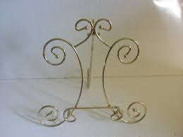 Vintage Gold Tone Metal Easel: Home Interiors (homco ...