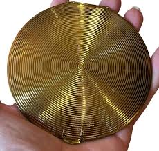 Rare Vintage Elizabeth Arden Blue & Clear Rhinestone Compact ...