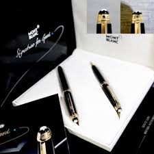 [Limited Edition] Montblanc Fountain Pen Ballpoint Pen Signature Sapphire UNICEF | eBay