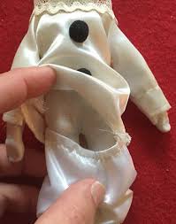Vintage Pierrot Mime Pantomime Doll Commedia dell'Arte Porcelain Face Hands Feet | eBay
