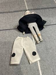 Vintage Antique Small Porcelain Bisque Pierrot Teardrop Clown Stuffed Body Collectible Victorian Doll in Black and White Outfit - Etsy Ireland