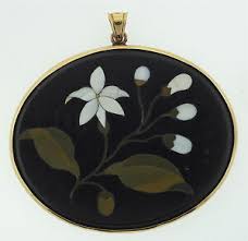 Pietra Dura Pendant | eBay