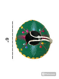 One MINI CHARRO HAT , 5 De Mayo , Party Favor , Decorations ...