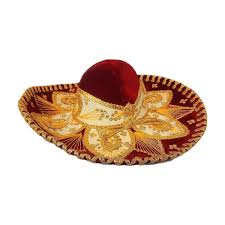 Vintage Pigalle Mexican Sombrero Mariachi Hat Western Charro ...