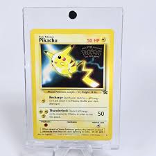 ORIGINAL Pikachu VINTAGE POKEMON MOVIE RELEASE CARD - w/CASE ...