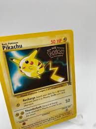 Pikachu Promo Card Kids WB Presents Pokemon The First Movie ...
