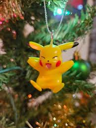 Pokémon Sleepy Pikachu Christmas Ornament - Etsy
