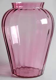 Cranberry 13" Flower Vase by Pilgrim Glass | Replacements, Ltd.