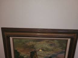 ORIGINAL OIL PAINTING SIGNED BY P. SPANGLER LANDSCAPE 16x20 ...
