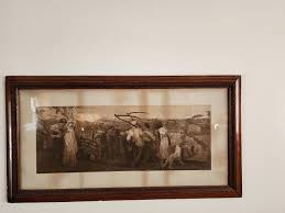 Antique 'harvest Moon' an Etching by Robert Walker Macbeth ...