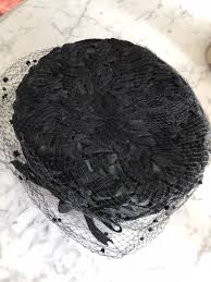 Antique / Vintage Women's Veeda Louisa California black Hat | eBay