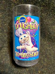 1995 Pillsbury 30th Birthday Collector Glass (plastic Not ...