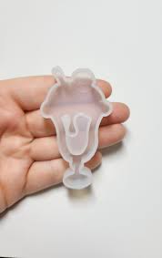 Ice Cream Sundae Shaker Mold - Silicone Mold - Cabochon Mold ...