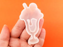 68mm Shake Glass Shaker Silicone Mold, Resin Casting Mold UV ...