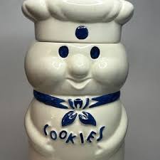 Vintage 1997 Pillsbury Doughboy Cookie Jar 12” New in Box - Etsy