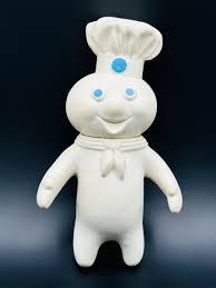 Vintage PILLSBURY DOUGHBOY Vinyl Doll Approx 7" POPPIN FRESH ...