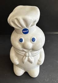 Pillsbury Doughboy Poppin' Fresh Ceramic Piggy Bank With ...