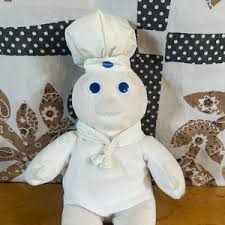 Vintage 90s Pillsbury Doughboy Stuffed Animal 9” | Nostalgic Gift Ideas | Cute Pillsbury Dough Boy Plush Doll - Etsy