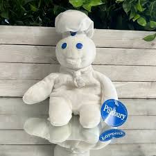 Toys | Vintage Pillsbury Doughboy Plush | Poshmark