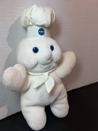 Dakin 1990 Pillsbury Doughboy Poppin Fresh 12” Plush 25th ...
