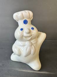 Vintage 1997 Pillsbury Doughboy Ceramic Napkin Holder - Etsy