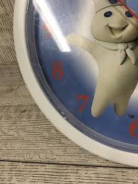 1997 Pillsbury Doughboy Wall Clock Read Description See ...