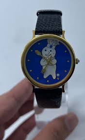 Vintage Pillsbury Doughboy Watch with Fork Spoon Hands Pre-Owned | eBay UK