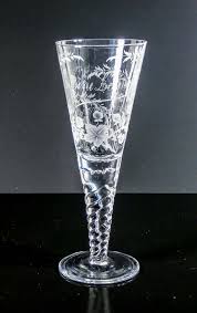 French decorated cut crystal cup | intOndo