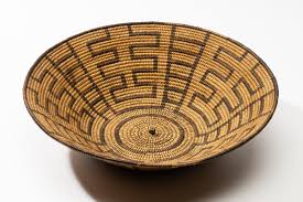 Lot - Pima Waterflow Native American Basket