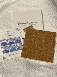 New Goedewaagen Holland America Line Tile Coaster w/COA ...