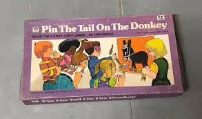Pin The Tail On The Donkey Whitman #4799 1975 Made in Racine ...