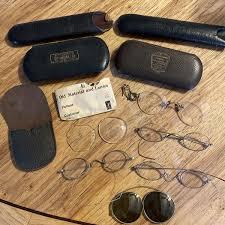 Vintage Eyeglasses And Cases Lot | eBay