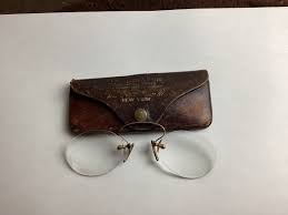 Gold Victorian Oval Vintage Eyeglasses for sale | eBay