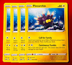 4x Pincurchin 056/159 Pokémon TCG Crown Zenith NM Playset Lot Common | eBay