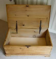 Sold at Auction: Pine Blanket Chest