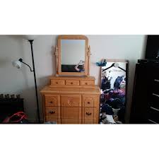 Dresser w/ Vanity Mirror - AptDeco