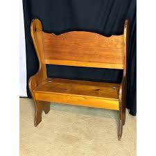 Pennsylvania Dutch Amish Handcrafted Wooden Toy Box Chest ...