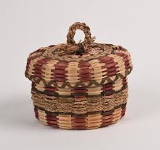 Sold at Auction: Clara Neptune Keezer Wabanki Woven Basket.