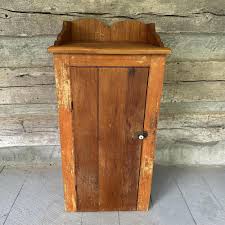 Sold at Auction: Small Pine Single Door Cupboard, 20 x 19 x ...
