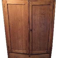 Modern Antique Solid Wood Armoire/Wardrobe - AptDeco