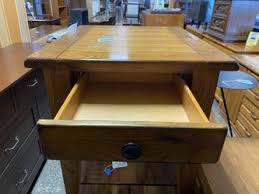 Crafted Solid Wood End Table w/ Drawer for Sale in Bellevue ...
