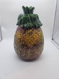 Vintage Metlox California Pottery Pineapple Cookie Jar | eBay