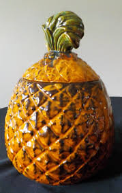 Vintage Pineapple Cookie Jar 1970' Large 12" t | eBay